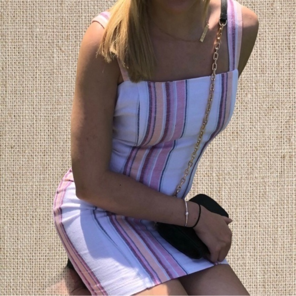 ✨ 𝗡𝗲𝘄 ✨ Strip Mini 90s dress - Picture 3 of 10